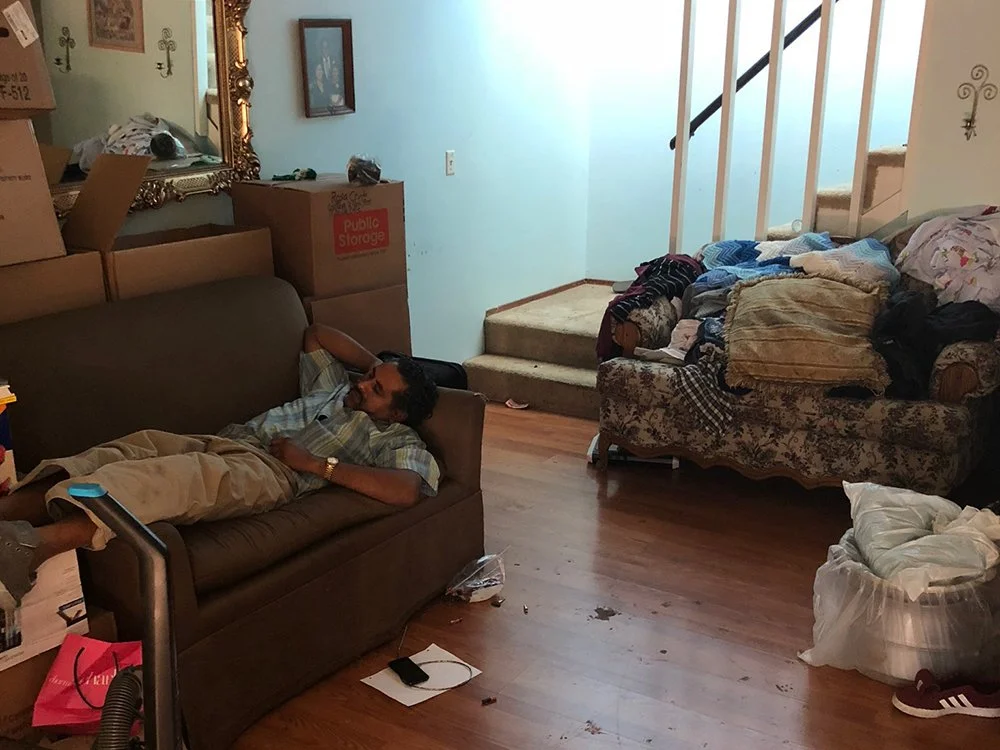 Person Sleeping in the House
